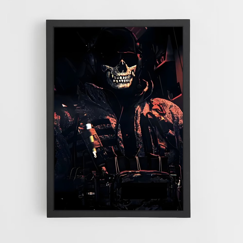 Poster Skulls & Warfare – affiche Call of Duty (vue 2)